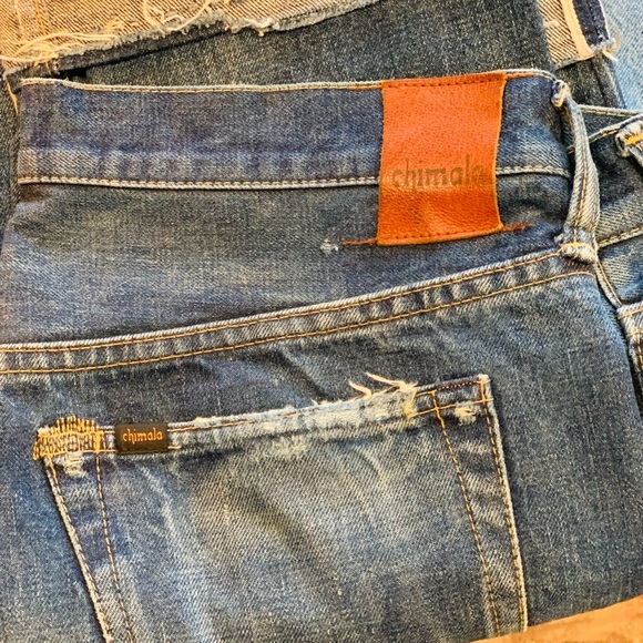 Chimala - Ankle Cut Jeans - Medium Distress Wash - Size 30 - Picture 5 of 12